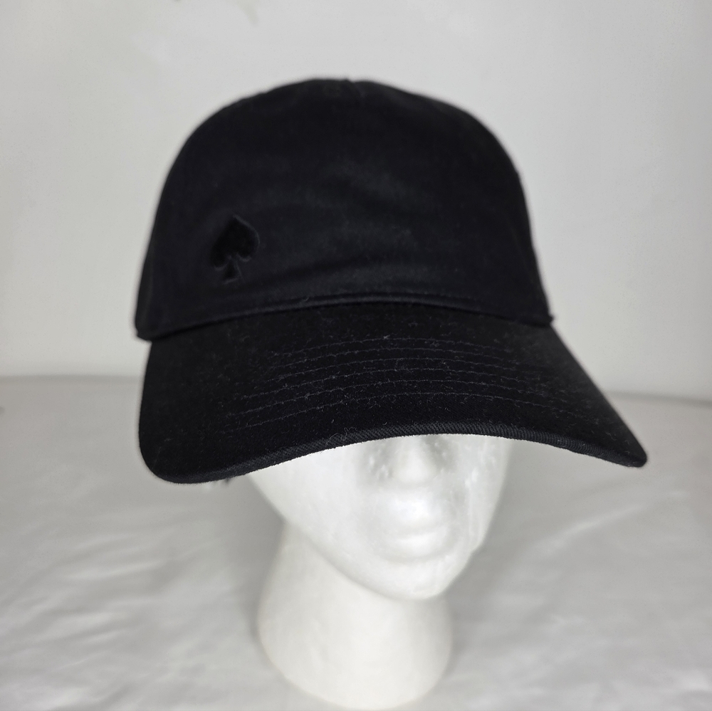 NWT Kate Spade OS Black Cotton Cap - Picture 4 of 10
